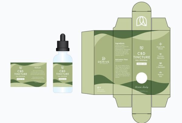 CBD Packaging by Perspektiiv Design Co_